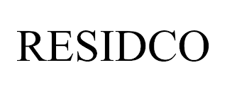 RESIDCO trademark