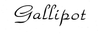 GALLIPOT trademark