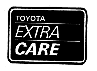 TOYOTA EXTRA CARE trademark