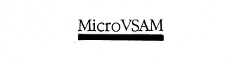 MICROVSAM