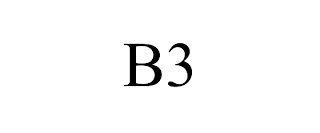 B3 trademark