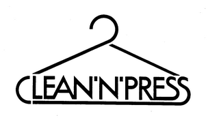 CLEAN 'N' PRESS trademark