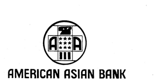 AA AMERICAN ASIAN BANK trademark