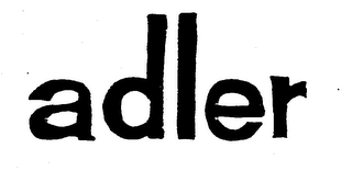 ADLER trademark