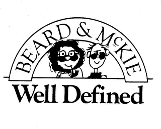 BEARD & MCKIE WELL DEFINED