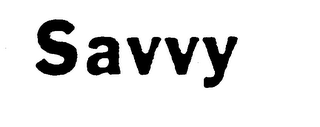 SAVVY trademark