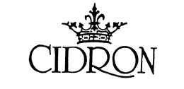 CIDRON trademark
