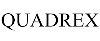 QUADREX trademark