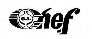 CHEF O.S. trademark