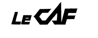LE CAF trademark