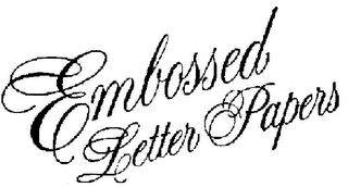 EMBOSSED LETTER PAPERS