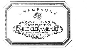 EMILE CLERAMBAULT CUVEE TRADITION CHAMPAGNE NEUVILLE-BUXEUIL-FRANCE