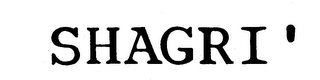 SHAGRI' trademark