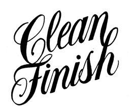 CLEAN FINISH trademark