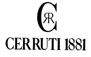 CRR CERRUTI 1881 trademark