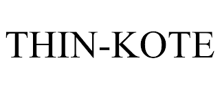 THIN-KOTE trademark