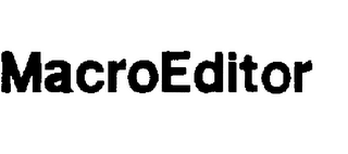 MACROEDITOR