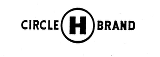 CIRCLE H BRAND