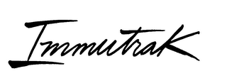 IMMUTRAK trademark