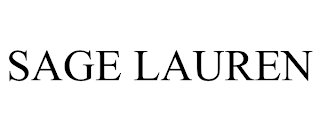 SAGE LAUREN trademark