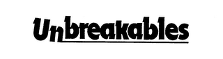 UNBREAKABLES trademark