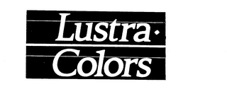 LUSTRA COLORS trademark