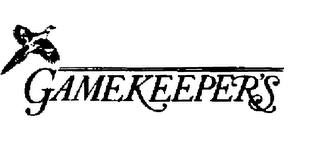 GAMEKEEPER'S trademark