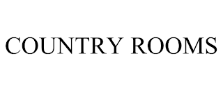 COUNTRY ROOMS trademark