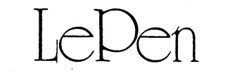 LEPEN trademark