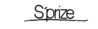 S'PRIZE trademark
