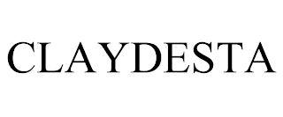 CLAYDESTA trademark