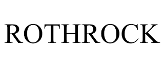 ROTHROCK trademark