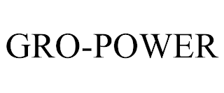 GRO-POWER trademark