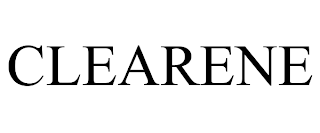 CLEARENE trademark