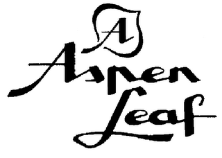 ASPEN LEAF A trademark