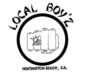 LOCAL BOY'Z HUNTINGTON BEACH, CA. HB