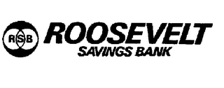 RSB ROOSEVELT SAVINGS BANK