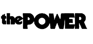 THEPOWER trademark
