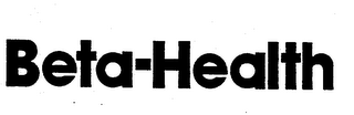 BETA-HEALTH trademark
