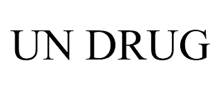 UN DRUG trademark