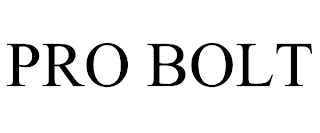 PRO BOLT trademark