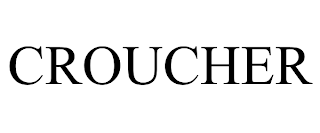 CROUCHER trademark