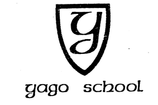 YAGO SCHOOL Y trademark