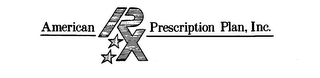AMERICAN PRESCRIPTION PLAN, INC. RX trademark