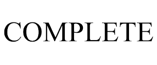 COMPLETE trademark