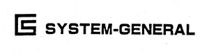 SG SYSTEM-GENERAL trademark