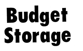 BUDGET STORAGE trademark