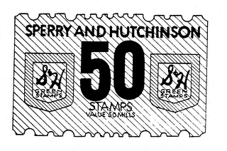 S&H GREEN STAMPS SPERRY AND HUTCHINSON