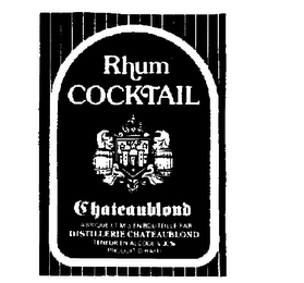 CHATEAUBLOND RHUM COCKTAIL