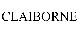 CLAIBORNE trademark